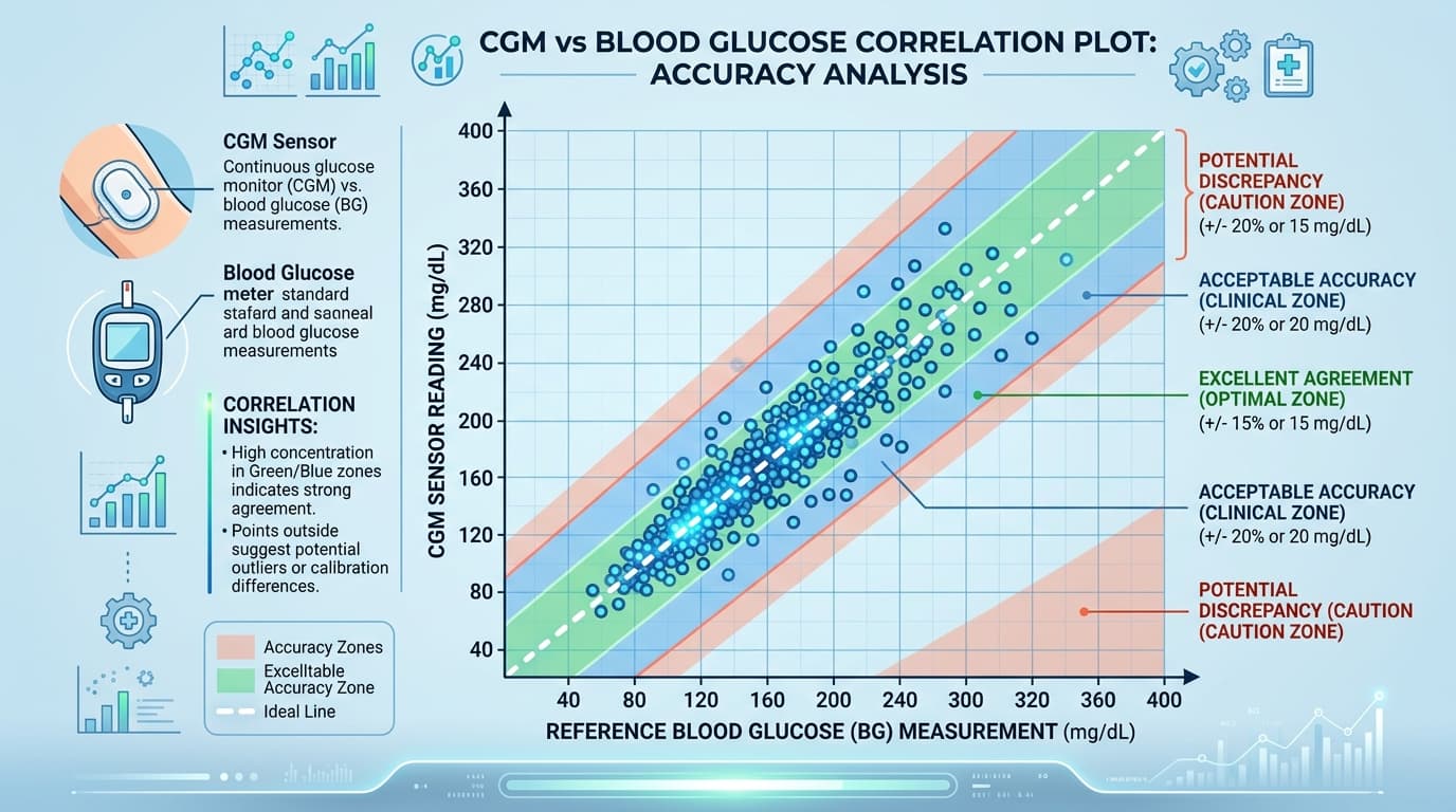 individual glucose responses CGM data showing personal variability