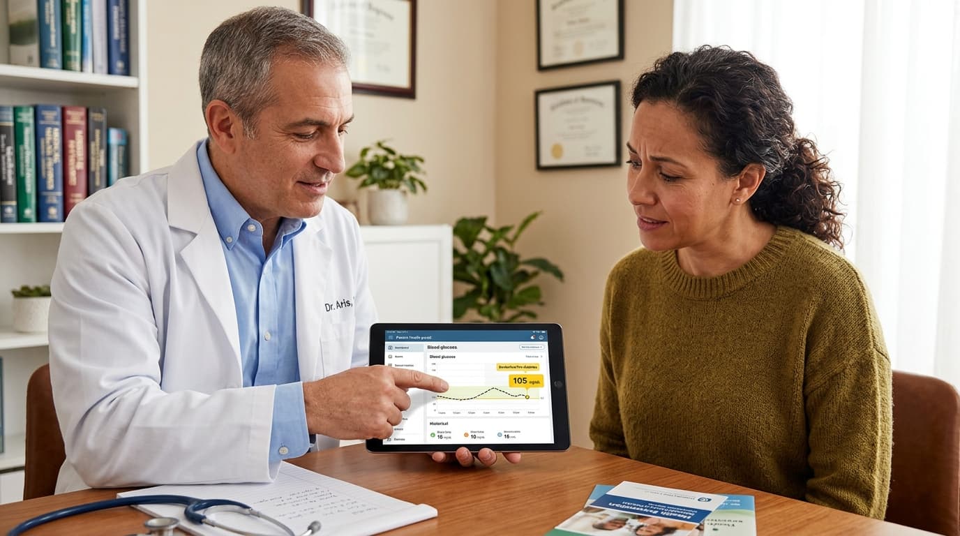 continuous glucose monitor identifying prediabetes post-meal spikes