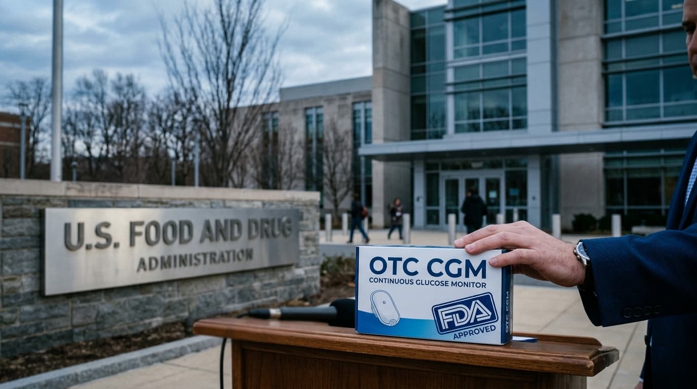 FDA OTC glucose monitor clearance enabling Stelo and Lingo sales