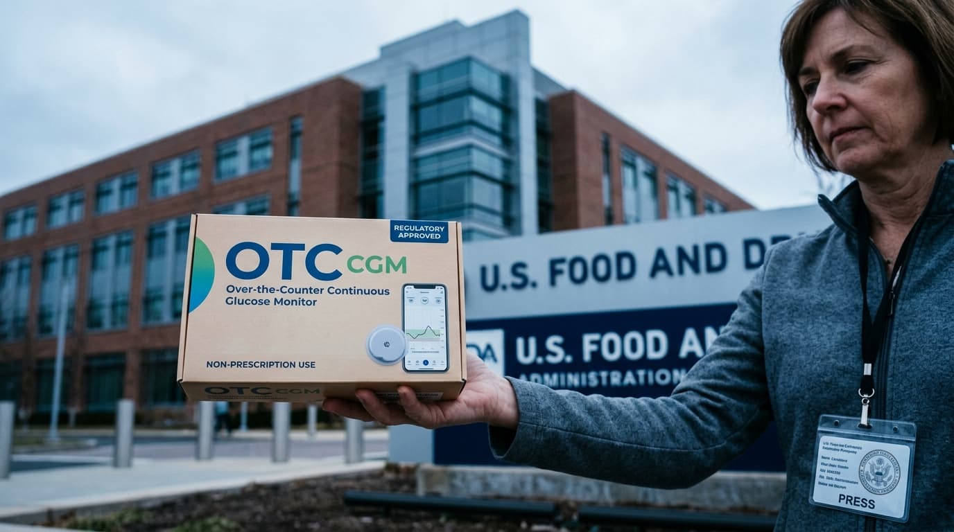 FDA over-the-counter CGM approval news announcement 2024