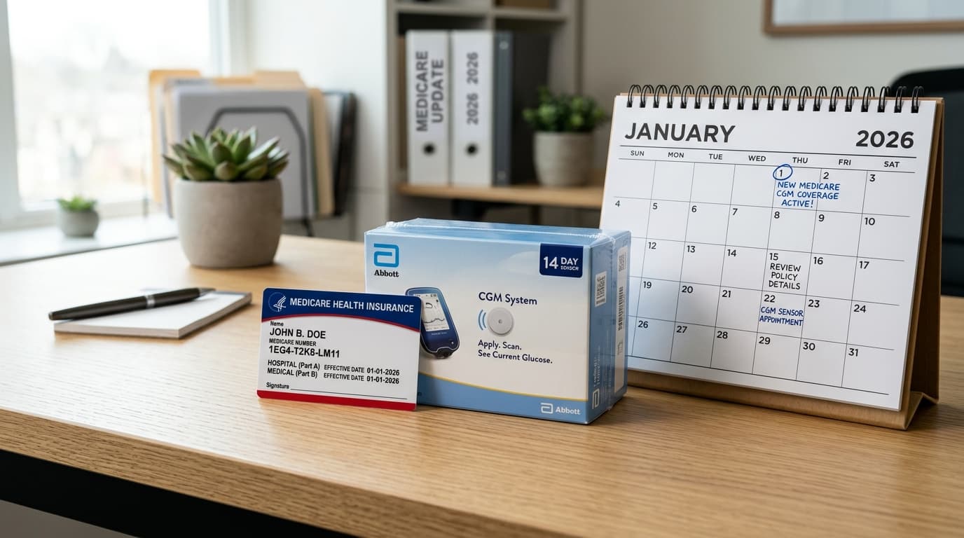 Medicare CGM coverage 2026 policy update for diabetes patients
