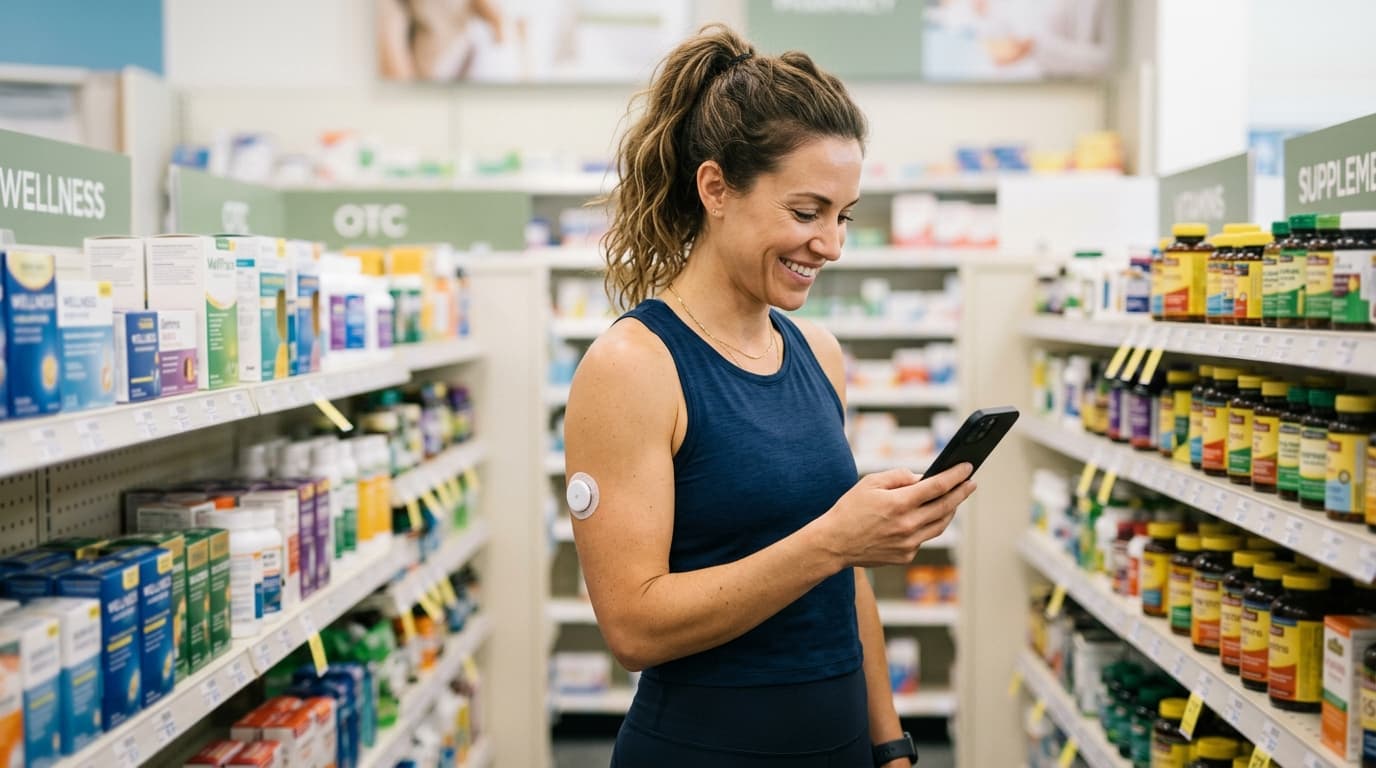 Dexcom Stelo glucose trend app for metabolic health insights