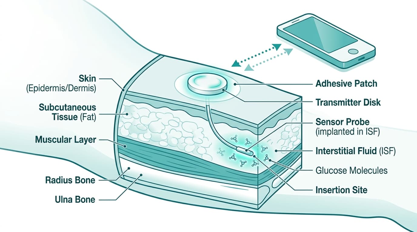 Eversense E3 continuous glucose monitor with on-body vibration alerts