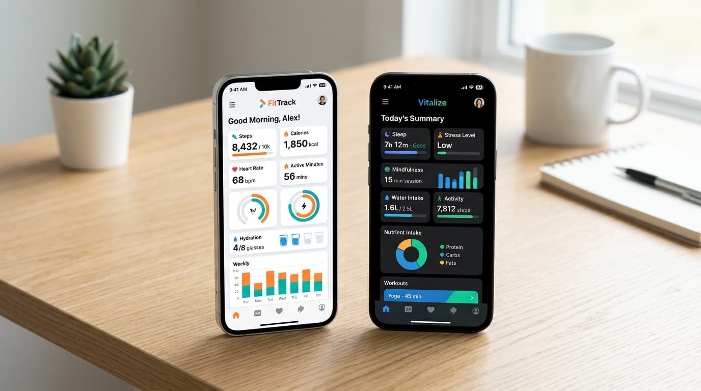 Nutrisense versus Levels Health CGM subscription app comparison