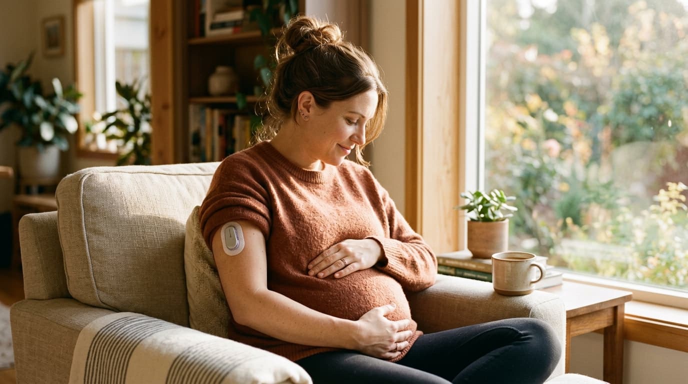 gestational diabetes CGM monitoring tight glucose control during pregnancy