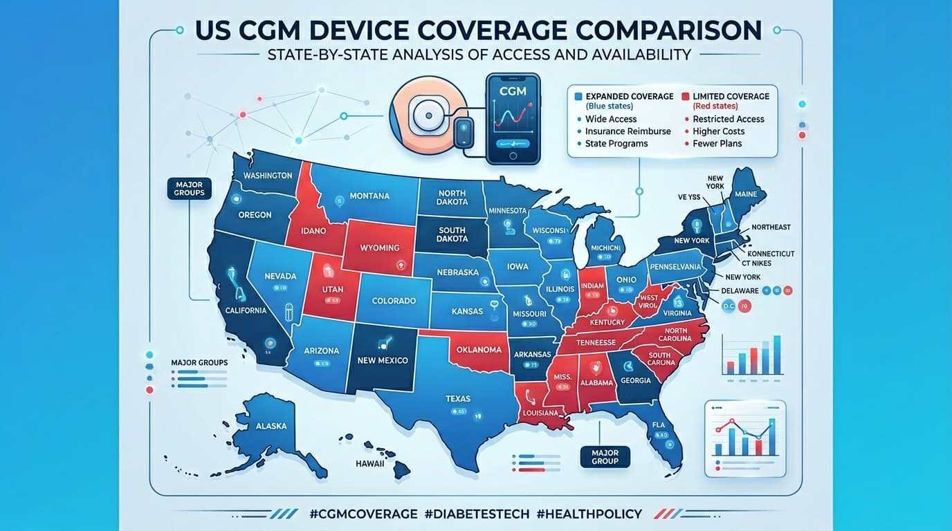 Medicaid continuous glucose monitor eligibility by state 2026