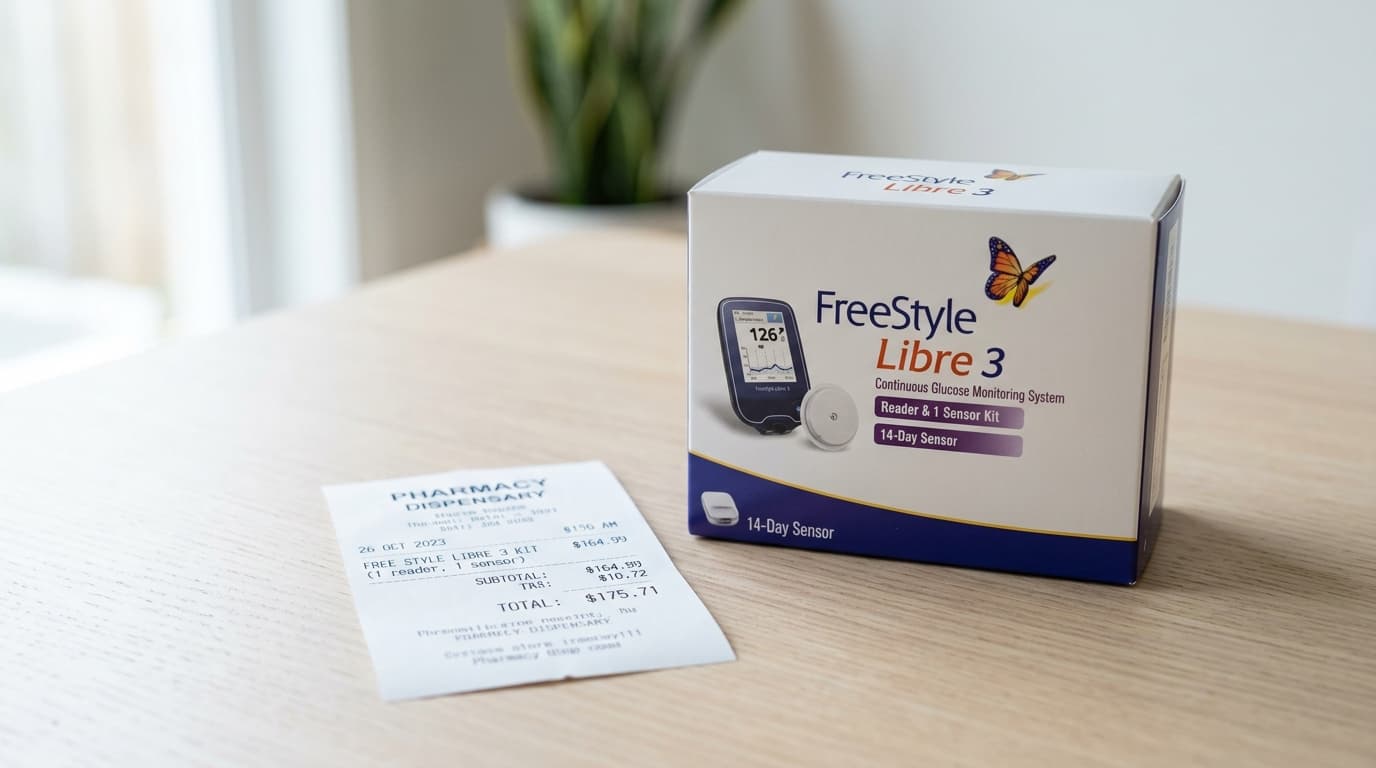 Abbott FreeStyle Libre monthly sensor cost with insurance savings