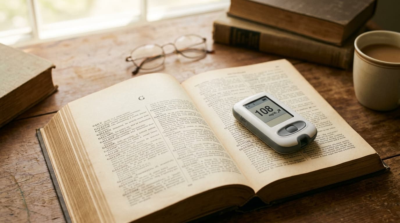 CGM medical glossary and continuous glucose monitor terminology reference