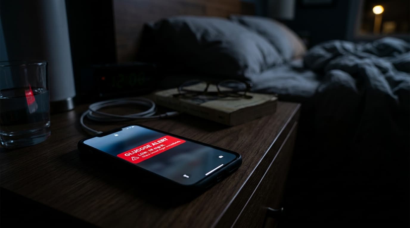 customizable CGM high and low blood sugar alert threshold settings