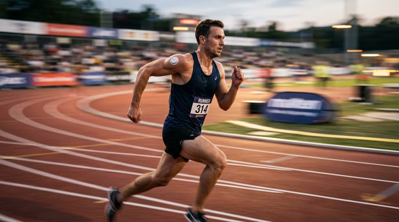 continuous glucose monitor for athletic performance and glucose fueling