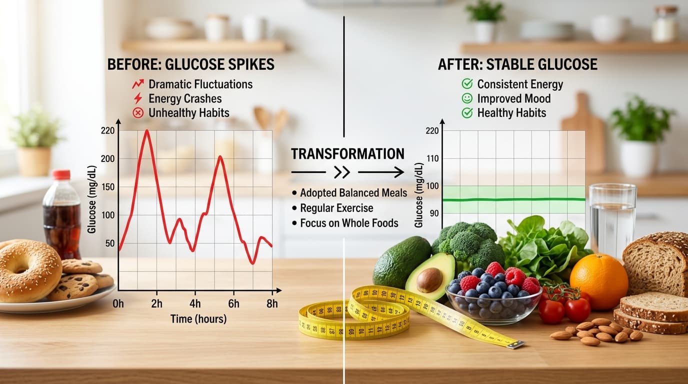 continuous glucose monitor weight loss service glucose response optimization