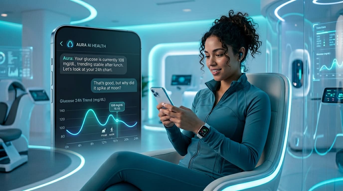 January AI CGM metabolic prediction without wearing sensor