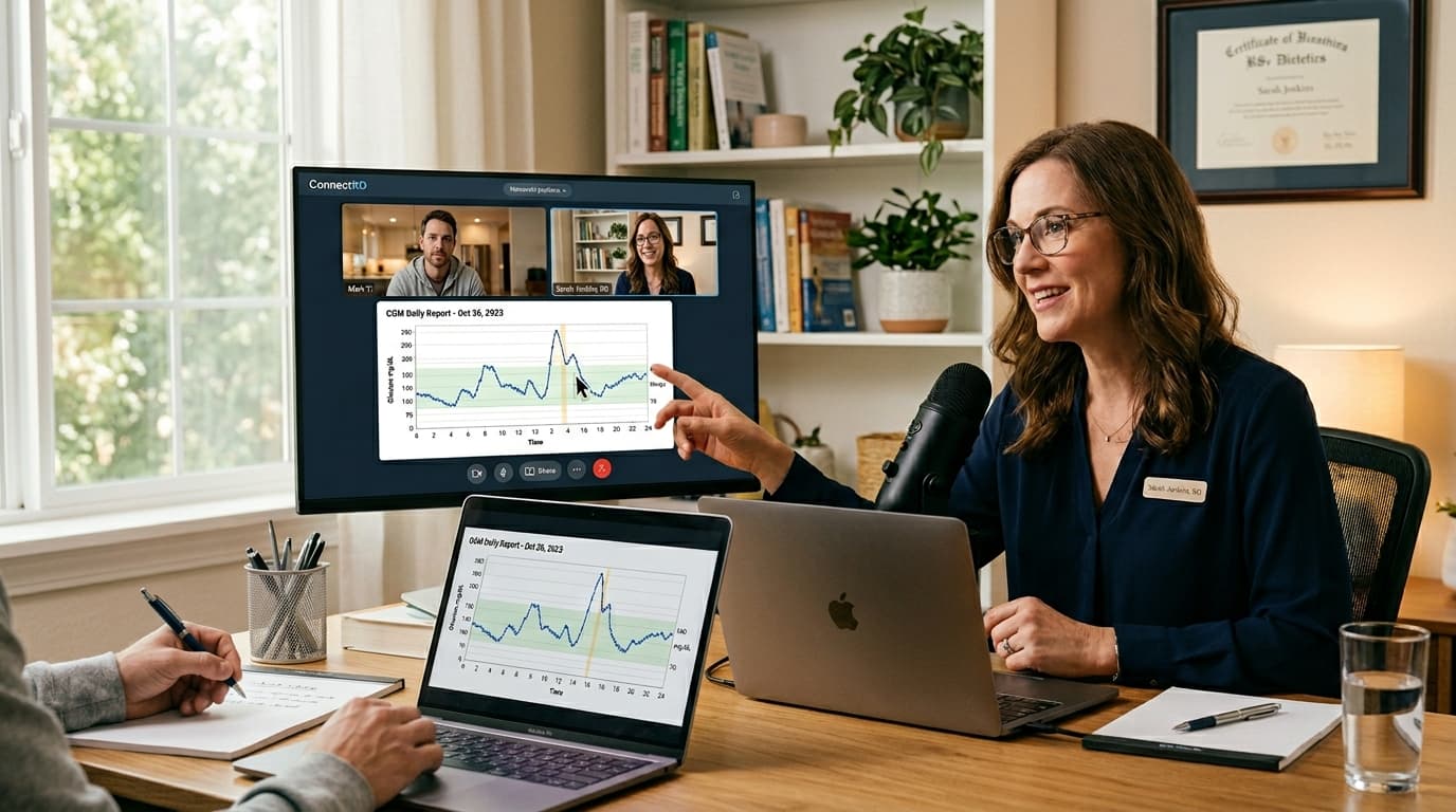 Nutrisense CGM subscription with personalized nutrition coaching