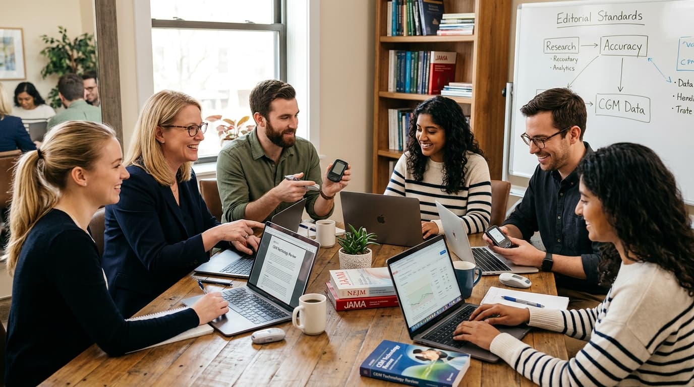 GlucoseIntel independent editorial methodology and review process