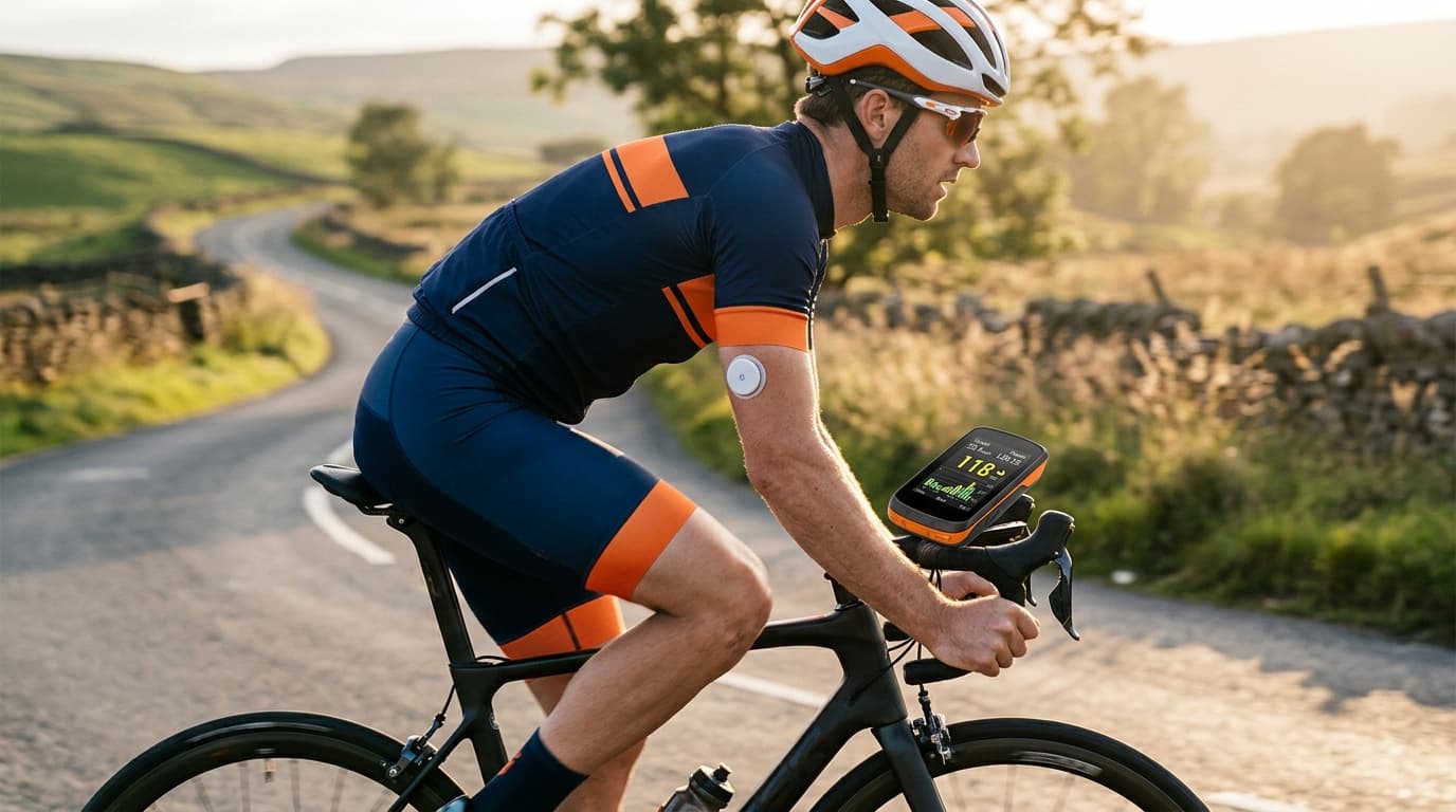 CGM glucose fueling data for endurance athletic performance optimization